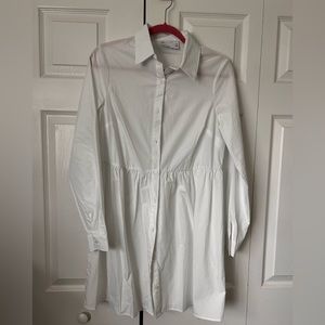 ASOS long sleeve shirt dress NWOT
